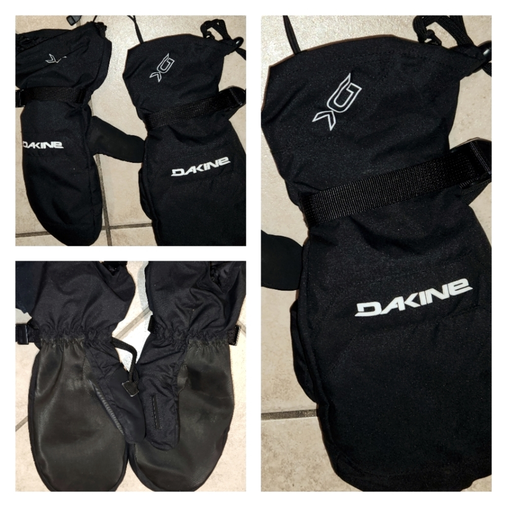 Dakine Scout Black Snowboard Mittens (2023)